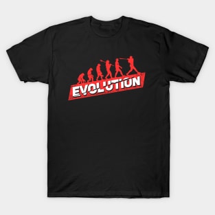 Baseball Evolution Softball Player Fan Gift T-Shirt